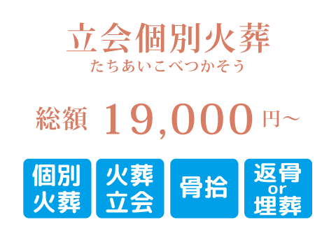 立会個別ペット火葬プラン