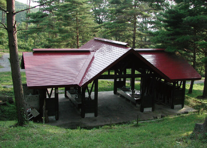 姫神山一本杉園地キャンプ場