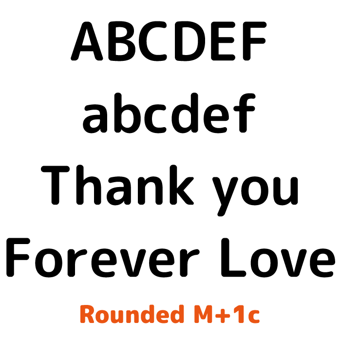 Rounded M+1c