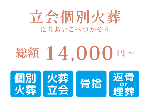 立会個別ペット火葬プラン