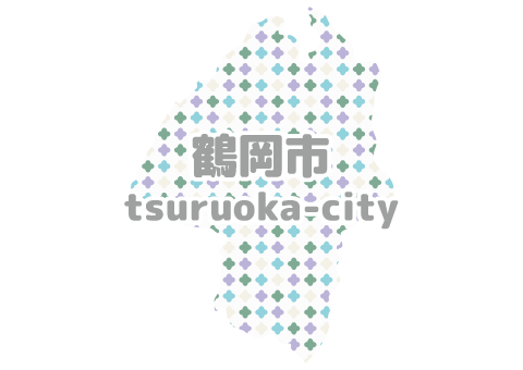 鶴岡市マップ
